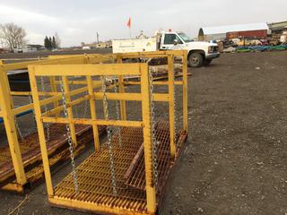 Bottle Rack with Ramp 36" x 64" x 46"H.