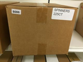 Quantity of Fidget Spinners in Capsules.