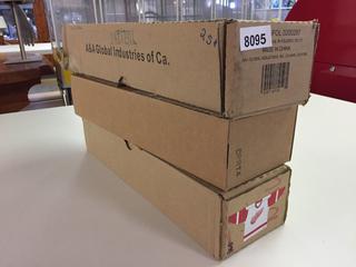 (3) Boxes of Stickers & Temporary Tattoos. NHL, Disney Princess, Assorted.