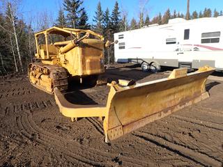 1968 Caterpillar Crawler Dozer, 22 In. Pads, 12 Ft. 8 In. Blade, *Note: Running Condition Unknown, Year as per Consignor* **Buyer Responsible For Load Out**