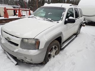 2007 Chevrolet Trail Blazer LT 4x4 SUV, 4.2L Vortec Gas Engine, Auto Trans., Fully-Loaded, LT245/70R17 Tires, VIN 1GNDT13S172236870, *Note: No Key, Running Condition Unknown* **Buyer Responsible For Load Out**