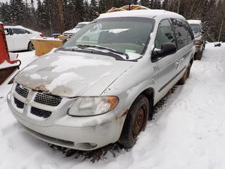 2003 Dodge Grand Caravan, Front-Wheel Drive Van, 215/65R16 Tires, VIN 2D4GP44L03R263902, *Note: No Key, Running Condition Unknown* **Buyer Responsible For Load Out**