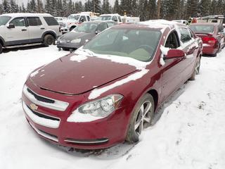 2009 Chevrolet Malibu 4-Door Sedan, 2.4L Ecotec Gas Engine, Auto Trans., 215/55R17 Tires, VIN 1G1ZJ57B99F134632, *Note: No Keys, Running Condition Unknown* **Buyer Responsible For Load Out**