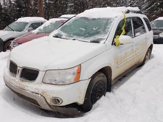 2006 Pontiac Torrent SUV, AWL, 3.4L Gas Engine, Auto Trans., 235/65R16 Tires, VIN 2CKDL73F866105671, *Note: No Key, Running Condition Unknown, Damage* **Buyer Responsible For Load Out**