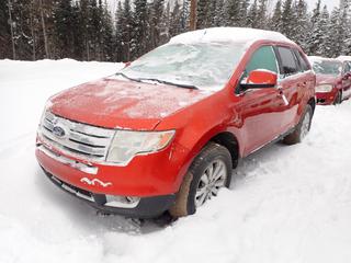 2007 Ford Edge SEL Plus AWD SUV, 3.5L Gas Engine, Auto Trans., P245/60R18 Tires, VIN 2FMDK49C77BB10354, *Note: Running Condition Unknown, Damage* **Buyer Responsible For Load Out**