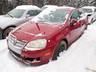 2006 Volkswagen Jetta TDI, 4-Door Sedan, Sunroof, 1.9L Diesel Engine, 5-Speed Manual Trans., VIN 3VWST31K56M807828, *Note: No Key, Running Condition Unknown, Damage* **Buyer Responsible For Load Out**