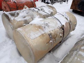 (2) Used Truck Tractor Fuel Tanks, *Note: Dents and Damage* **Buyer Responsible For Load Out**