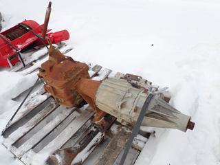 GM Manual Transmission, 3901131, w/ Transfer Case, *Note: Working Condition Unknown* **Buyer Responsible For Load Out**