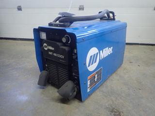 Miller XMT 450 575V 3-Phase CC/CV Welding Power Source w/ 29.5A Input And 28V-38V/450A @ 100% Duty Cycle Output. SN ME252559U 