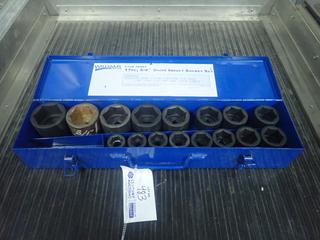 Williams 12-Piece 3/4in Dr Impact Socket Set