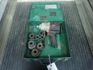 Chicago Pneumatic CP7769 3/4in Dr Pneumatic Impact Wrench C/w (7) 7/8in - 2in Sockets