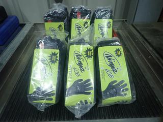 Qty Of Size 10 And 11 Ninja Ice Knuckle Coated Work Gloves