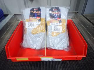 (2) Packs Of Size XL Watson Heatwave Cowhide Welding Gloves