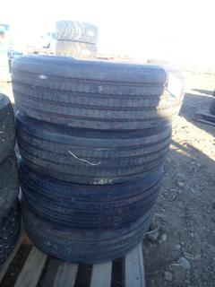 Qty Of (4) Aeolus HN804 235/75 R17.5 Tires