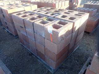 (1) Pallet Of 15 1/2in X 9 3/4in X 7 3/4in Cinder Blocks