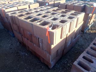 (1) Pallet Of 15 1/2in X 9 3/4in X 7 3/4in Cinder Blocks