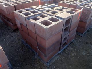 (1) Pallet Of 15 1/2in X 9 3/4in X 7 3/4in Cinder Blocks