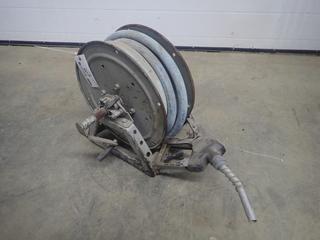 Hannay Hose Reel C/w Fuel Hose And Nozzle