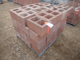 (1) Pallet Of 15 1/2in X 9 3/4in X 7 3/4in Cinder Blocks