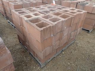 (1) Pallet Of 15 1/2in X 9 3/4in X 7 3/4in Cinder Blocks