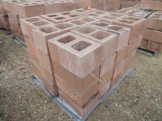 (1) Pallet Of 15 1/2in X 9 3/4in X 7 3/4in Cinder Blocks