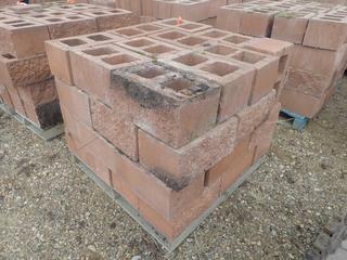 (1) Pallet Of 15 1/2in X 9 3/4in X 7 3/4in Cinder Blocks