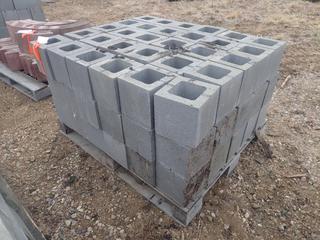 Qty Of 7 1/2in X 7 1/2in X 7 1/2in Concrete Blocks