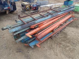 Qty Of Assorted Pallet Racking Cross Beams
