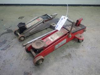 3000lb Hydraulic Floor Jack C/w Pro lift 4000lb Hydraulic Trolley Jack