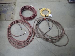 Qty Of Assorted Air Hose *Note: Some Missing Fittings*