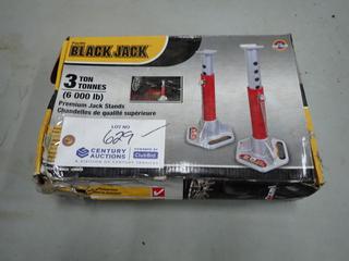 (2) Torin Black Jack 3-Ton Jack Stands *Unused*