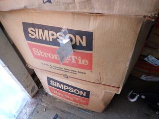 (2) Boxes Of Simpson Strong-Tie 3 1/2in X 20in Joist Hangers 