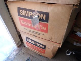 (2) Boxes Of Simpson Strong-Tie 3 1/2in X 20in Joist Hangers 