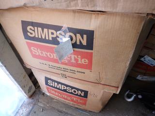 (2) Boxes Of Simpson Strong-Tie 3 1/2in X 20in Joist Hangers 