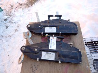 (2) Magna Model WRP150C 1 1/2-Ton Wire Rope Pullers