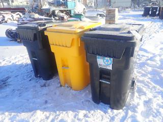 Qty Of (3) IPL Portable Garbage Cans