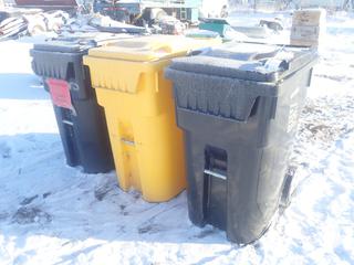 Qty Of (3) IPL Portable Garbage Cans