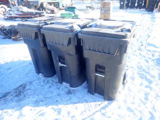 Qty Of (3) IPL Portable Garbage Cans