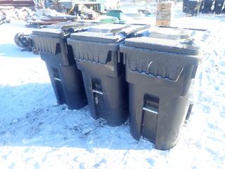 Qty Of (3) IPL Portable Garbage Cans