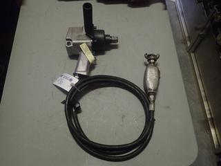 Ingersoll Rand Model 271 1in Pneumatic Impact C/w Hose And Inline Lubricator