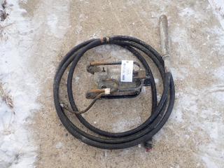 Oztec 115V Concrete Vibrator C/w Stinger. SN X475271