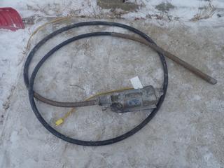 Vibro-Plus Model AH10 15A 110V Concrete Vibrator C/w Hose And Stinger. SN 18014