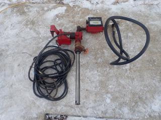 Fill-Rite Series FR4210D 1/4hp 12V DC Pump C/w Hose And Series 900 Meter