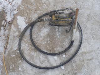 Dunrite Model 1160A3 Concrete Vibrator C/w Hose And 1 3/4in Stinger. SN W152909