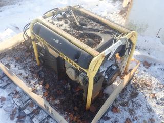 Wacker Model GPS5600 Generator w/ Honda GX340 Motor *Note: Pull Cord Broken, Working Condition Unknown*