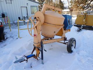 Stone Model 95CM Cement Mixer C/w Honda GX240 8.0 Gas Engine And ST175-80D13 Tires. SN 5L2007136