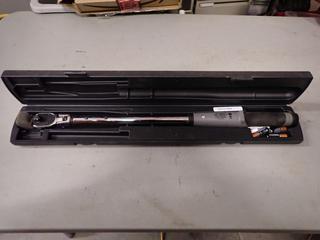 Snap-On Techangle 12.5 - 250ft lb 1/2in Torque Wrench w/ Digital Read Out Swivel Head. SN 0812801349