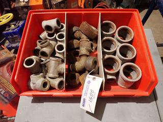 Qty Of Assorted Pipe T's and Fittings