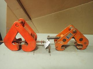 JET Model JBC-3 3-Ton Beam Clamp C/w Unknown Cap. Beam Clamp