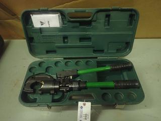 Greenlee Model HKL1232 Hydraulic Crimping Tool w/ 8AWG To 750KCMIL Cap.